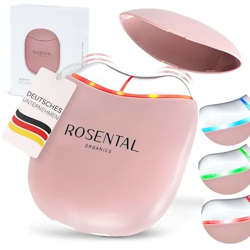 Rosental Organics EMS Gua Sha - Massage Tool mit Licht-Therapie, fördert Hautregeneration und Elastizität für reife Haut