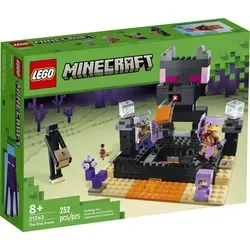 LEGO® Minecraft Die End-Arena - 21242 mit 252 Teilen - Lego Bauspielzeug für kreative Köpfe, fördert Fantasie und Problemlösefähigkeiten. Ideal als Geschenk für LEGO® Baumeister, die ihre Sammlung erweitern möchten.
