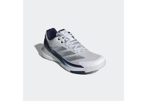 adidas Crazyquick Boost Padel Schuhe für Herren Weiß 9 - Hochwertige Padel-Schuhe mit regulärer Passform und Schnürsenkeln. Das Obermaterial aus Textil und Synthetik bietet optimalen Komfort und Unterstützung beim Spiel.