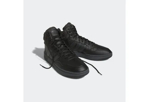 adidas Hoher Sneaker HOOPS 3.0 MID WTR - Herren - schwarz - 46 - Sneaker mit wasserabweisendem Obermaterial, ideal für stylische Auftritte bei jedem Wetter in Größe 46.