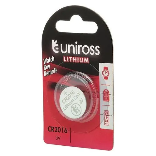 Uniross Lithium Button CR1620 3V - SP5 (5 Stk., CR1620) (U5CR1620)