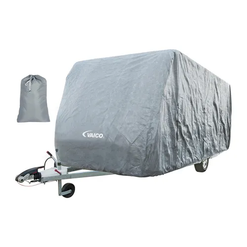 VAICO V98-68015 Wohnwagenschutz-Hülle - Atmungsaktive Caravan Abdeckung 579-640x250 cm - Wohnmobilabdeckungen: Schützen Sie Ihren Wohnwagen mit der atmungsaktiven, 4-lagigen VAICO Schutzhülle vor Wettereinflüssen und erhalten Sie den Wert Ihres Fahrzeugs.
