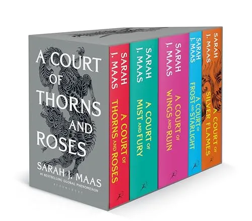 A Court of Thorns and Roses Paperback Box Set - 5 Bücher Set, die ersten fünf Bände der heißesten Fantasy-Serie und TikTok-Sensation