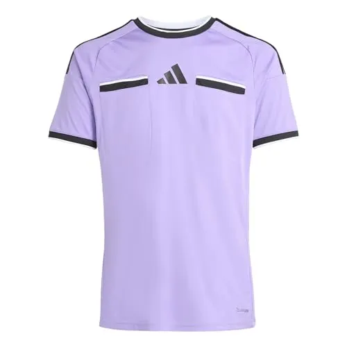 adidas Men's Referee 26 Jersey, Violet Fusion/Black, L - Hochwertiges Schiedsrichtertrikot von adidas, ideal für den professionellen Einsatz. Atmungsaktives Material sorgt für Komfort und Bewegungsfreiheit während des Spiels.