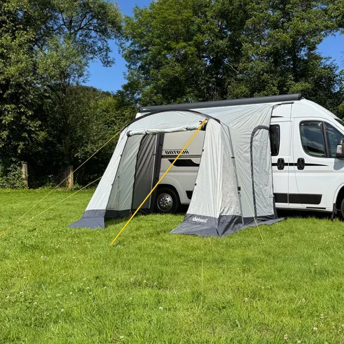 freizeitschmiede Vorzelt Arc-260 - Vorzelte für Wohnwagen, ideal für 2 Personen mit 3000 mm Wassersäule und praktischen Moskitonetzen für optimalen Komfort beim Camping.