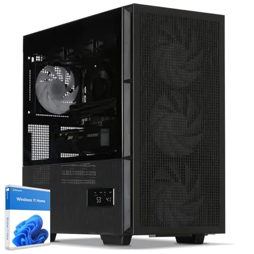 Sedatech Wasserkühlung Office PC i9-14900K mit 32GB DDR5 und 2TB SSD - Leistungsstarker Office- & Multimedia-PC mit flüssiger Kühlung. Ideal für Web-Browsing und 4K-Videostreaming. Kompakt, leise und bereit für Multitasking mit modernster Hardware.