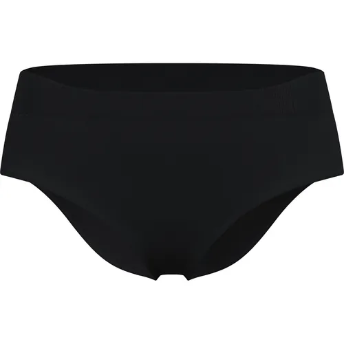 Odlo Damen Performance Light Eco Unterhose - Größe XS, schwarz - Kurze Unterhosen, leichte und nahtlos verarbeitete Unterhose aus geruchsneutralisierendem Stretchmaterial für schweißtreibende Touren.