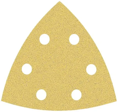 Bosch Accessories EXPERT C470 2608900825 Deltaschleifpapier gelocht Körnung (num) 80 (L x B) 93mm x 93mm 5St.