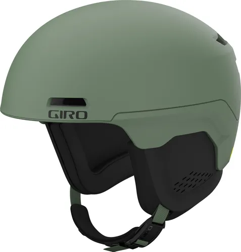 GIRO OWEN SPHERICAL Helm 2025 - Matte Green - Größe S - Hochwertiger Ski- und Snowboardhelm mit MIPS-Technologie für maximalen Komfort und Sicherheit. Mit anpassbarem Belüftungssystem und Fidlock-Verschluss für einen perfekten Sitz während des gesamten Tages auf der Piste.
