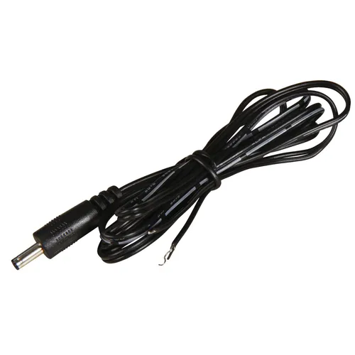 DC Kabel 3,5x1,35mm mit offenem Kabelende 1,0m - Netzkabel & -stecker, flexibles Anschlusskabel mit DC-Hohlstecker für individuelle Verdrahtung in DIY-Projekten und Reparaturen.