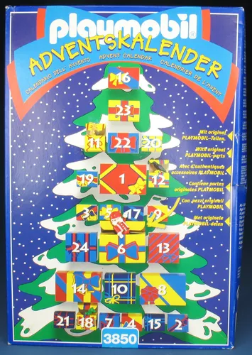 PLAYMOBIL 3850 - ADVENTSKALENDER - 1997 - NEU & OVP - Sonstige, idealer Adventskalender für Playmobil-Fans mit neuem und originalverpacktem Inhalt.