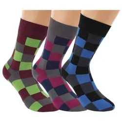 RS Harmony Freizeitsocken 3 Paar RS. Harmony 31006 Übergrößensocken Zauberwürfel 47-50, 50-52, 5 52/54