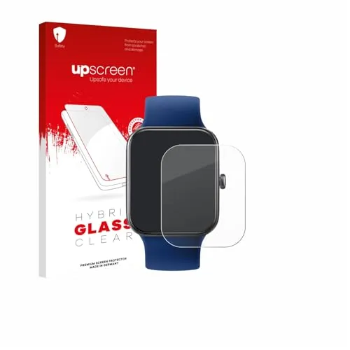 upscreen Schutzglas für Decathlon CW500 M Schutzfolie, Glas-Folie [Klar, 9H Panzerschutz, Anti-Fingerprint]