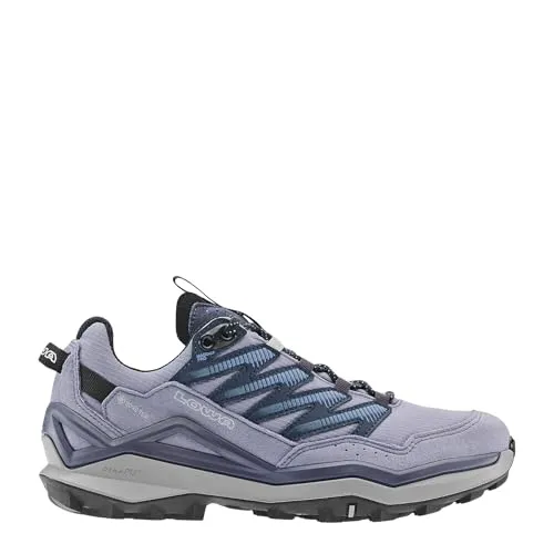 LOWA MADDOX PRO GTX LO Ws Damen Multifunktionsschuhe - Wasserdichte Wanderschuhe mit GORE-TEX Membran, ideal für Abenteuer in steilem Gelände und dichten Wäldern, bieten hervorragenden Grip und Flexibilität.