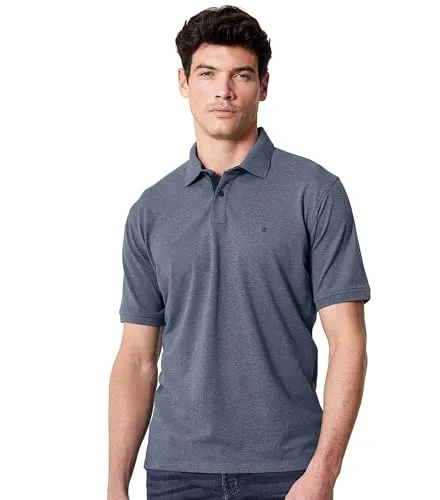 CASAMODA Polo-Shirt Uni - Poloshirt für Herren aus hochwertigem Baumwollmix mit Stretch, bietet eine normale Passform und sportliches Design, ideal für vielseitige Kombinationen.