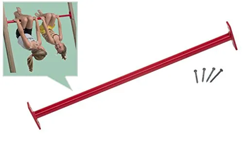 Reckstange 90cm für Turnreck – Stabil und Langlebig - Hochwertige Metallreckstange mit 90 cm Länge, pulverbeschichtet für optimale Haltbarkeit. Ideal für den professionellen Einsatz im Turnsport. Inkl. 4 Sechskant-Holzschrauben.