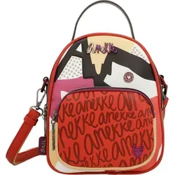 Anekke Hollywood Fashion Mini Backpack - Multicolor Freizeitrucksack - Stylischer Rucksack in kompaktem Format, inspiriert von Hedy Lamarr, ideal für Alltag und Ausflüge. Mit verstellbarem Schulterriemen und geräumigen Fächern für optimale Organisation.