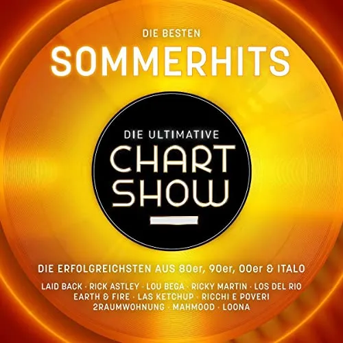 Various Artists - Die Ultimative Chartshow: Die besten Sommerhits - 3 CD Album mit den besten Sommerhits, Remastered Edition für ein optimales Klangerlebnis, ideal für Partys und Sommerfeiern.