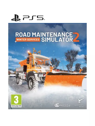 Road Maintenance Simulator 2 - Winter Services für PS5 - Erlebe realistische Straßenpflege im Winter, ideal für Simulationsfans und strategisches Gameplay.