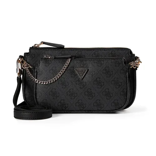 Guess Noelle 4G Logo Schultertasche dunkelgrau HWBG9672710-CLO - Umhängetaschen aus hochwertigem Lederimitat, stilvolles Design mit 4G Logo für einen modernen Look.