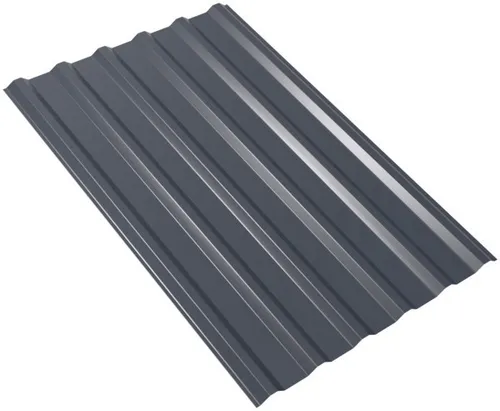 Weckman Trapezblech 120 x 77,6 cm - Robust und vielseitig - Hochwertiges Trapezblech in Anthrazit für Bauprojekte. Mit einer Stärke von 0,5 mm bietet es Langlebigkeit und vielseitige Einsatzmöglichkeiten im Bauwesen.