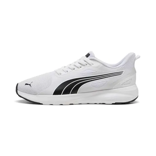 Puma SOFTRIDE Cosmic Street SLIPTECH Unisex-Sneaker, Weiß/Schwarz, 12 UK - Modischer Unisex-Sneaker mit Sliptech-Technologie für einfachen Einstieg und hohen Tragekomfort, ideal für den Alltag.