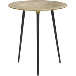 Beistelltisch WAIPU Metall Gold