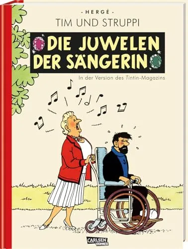 Tim und Struppi: Die Juwelen der Sängerin - Humoristischer Kindercomic ab 8 Jahren, perfekt für Leseanfänger und ein zeitloser Klassiker der Comic-Literatur.