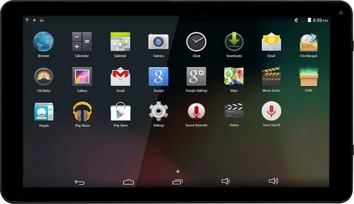 Denver TAQ-10253 Tablet (10,1") - Schwarz - Tablet mit 25,65 cm (10,1 Zoll) Touchscreen, Android 8.1 Go, 16 GB Speicher und 1 GB RAM. Ideal für Unterhaltung und Apps dank Google Playstore Zugriff.