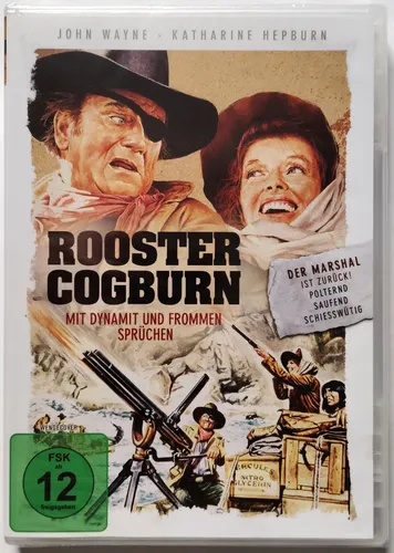 Rooster Cogburn - Mit Dynamit und frommen Sprüchen (1975) NEU, John Wayne, DVD