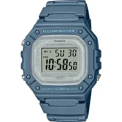 Casio Watch W-218HC-2AVEF - Herren Armbanduhr mit Quarzwerk, rechteckigem Design und praktischer Kalenderfunktion für den täglichen Gebrauch.