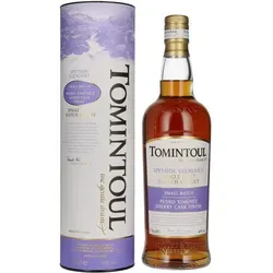 Tomintoul Pedro Ximénez Finish - Small Batch - Speyside Single Malt Whisky - Exklusiver Single Malt Whisky mit einem verführerischen Pedro Ximénez Finish, perfekt für Whisky-Liebhaber und Kenner.