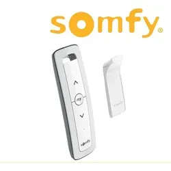 Somfy Fernbedienung Situo 1 IO Pure II 1 Kanal - Einfache Rollladensteuerung - Rollladensteuerung: Steuern Sie mehrere motorisierte Produkte gleichzeitig mit der kompakten Somfy Situo 1 IO Pure II Fernbedienung. Ideal für eine zeitsparende Bedienung!