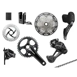 Shimano GRX Di2 RX827 Gruppe 1x12 – Präzise Schalttechnik - Erleben Sie die innovative Shimano GRX Di2 RX827 Gruppe 1x12 für optimales Schalten und hohe Zuverlässigkeit beim Radfahren. Ideal für ambitionierte Fahrer und den Einsatz auf anspruchsvollen Strecken.