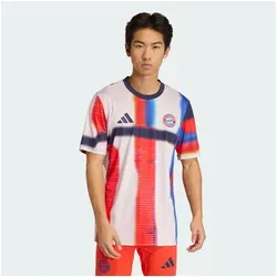 FC Bayern SS26 Pre-Match Trikot Unisex L - Das FC Bayern SS26 Pre-Match Trikot bietet leichtes, feuchtigkeitsabsorbierendes Material für optimalen Tragekomfort. Ideal für Training und Freizeit, mit modernem Schnitt und Vereinslogo für echte Fans.