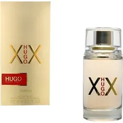 Hugo Boss Hugo Xx Woman Edt Spray 100 ml - Damendüfte mit frischen Mandarinen- und schwarzen Johannisbeer-Noten, vereint mit eleganten Rosen und einem warmen Fond aus Moschus und Sandelholz für einen unwiderstehlichen Duft.