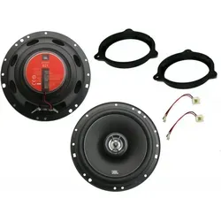 JBL Einbauset für Renault Clio IV X98 Bj 12-20 - 175 Watt Lautsprecher - KFZ-Lautsprecherboxen, komplettes Set mit Adaptern für einfachen Einbau, optimaler Klang mit 175 Watt max Leistung und breitem Frequenzgang von 55 Hz bis 20 kHz.