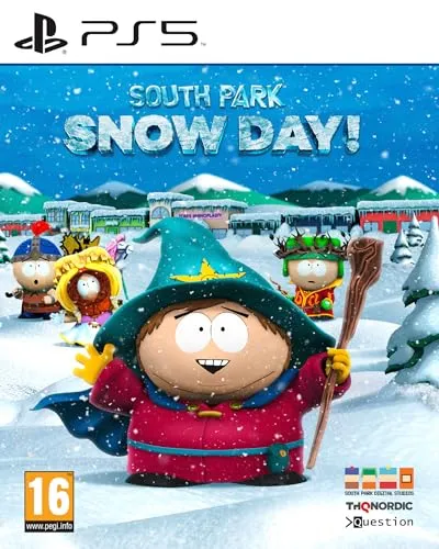 South Park: Snow Day - Koop-Spiel für PS5 - Spiele mit Freunden im neuen 3D-Koop-Abenteuer! Rettet South Park im epischen Schneesturm mit einzigartigen Fähigkeiten und individuellen Charakteren.