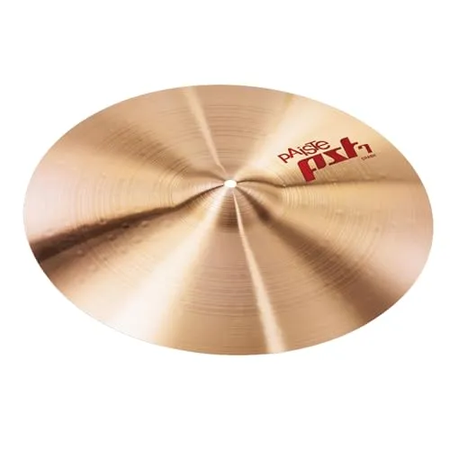 Paiste PST 7 16" Crash - Traditioneller Klang - Zubehör für Schlaginstrumente, 16" Crash mit traditionellem Sound und Look, aus hochwertiger CuSn8 Bronze, hergestellt in der Schweiz.