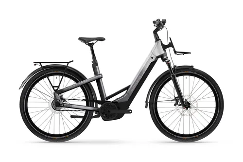 Winora Yakun R5 Pro Low 2025 - SUV E-Bike für Stadt und Gelände - E-Bikes: Erlebe SUV-Komfort auf zwei Rädern! Das Winora Yakun R5 Pro überzeugt mit Bosch Performance CX-Motor und 800Wh Akku für lange Touren. Ideal für schwere Lasten bis 150 kg und ausgestattet mit LED-Bremslicht für maximale Sicherheit.