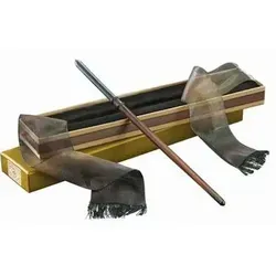 Draco Malfoys Zauberstab - Spielfiguren, detailgetreue Nachbildung mit 35 cm Länge, ideal für Sammler und Harry Potter Fans, geliefert in einer eleganten Geschenkbox.