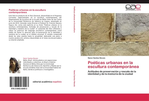 Poéticas urbanas en la escultura contemporánea Nanci Santos Novais