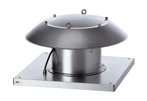Axial-Dachventilator MAICO DZD 40/4 B Ex t - Hochleistungs-Dachventilator mit 3.200 m³/h für explosionsgefährdete Bereiche. Robuste Bauweise und wartungsfreier Motor sorgen für zuverlässige Luftzirkulation und Sicherheit.