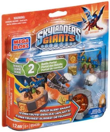 MEGA BLOKS - Skylanders Giants Battle Portal 2 - Drobot (12 Teile)