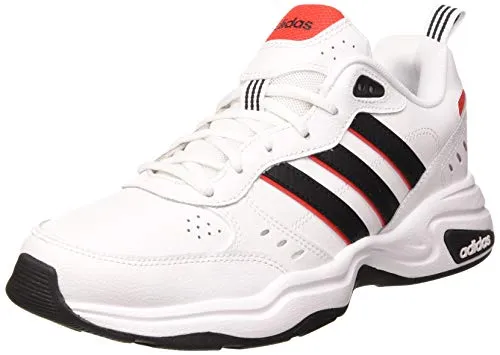adidas Herren Strutter Shoes - Gymnastik- und Trainingsschuhe - Herren-Sneaker mit regulärer Passform, leichtem Adibouncy EVA-Einlegesohle und strapazierfähigem Obermaterial aus beschichtetem Leder für optimalen Komfort.