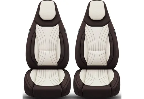 BREMER SITZBEZÜGE Autositzbezug Set für Adria Coral Adriatik Silver (C10) - Hochwertige Schonbezüge für Wohnmobilsitze, atmungsaktiv und für Sitzheizungen geeignet. Langlebig, pflegeleicht und mit einfachem Klettsystem zur Montage.