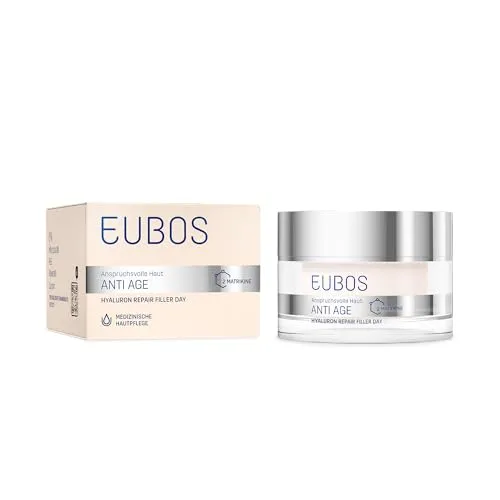 Eubos Anti-age Hyaluron Repair Filler Day 50 ml - Arzneimittel - Innovative Anti-Aging Creme mit Hyaluron, spendet intensive Feuchtigkeit und regeneriert die Haut für ein jugendliches Aussehen.