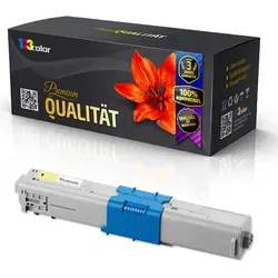 Kompatible Tonerkartusche für OKI MC 332 DN MC 340 Series MC 342 DN MC 342 DNW 44973533 Yellow Gelb - Office Pro Serie
