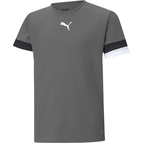 Puma Teamrise Jersey Trikot Kinder - grau