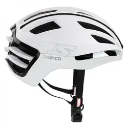 CASCO Speedairo 2 Race - Aerodynamischer Rennradhelm in Weiß - Fahrradhelme, aerodynamisch und gut belüftet für optimale Leistung bei Rennen; Größe: 52-56 cm; ideal für Rennradfahrer.